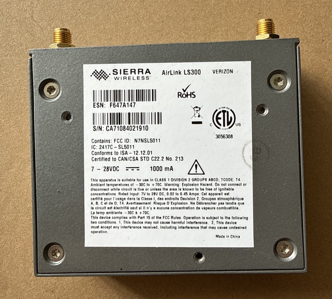 Sierra Wireless AirLink LS300 Router