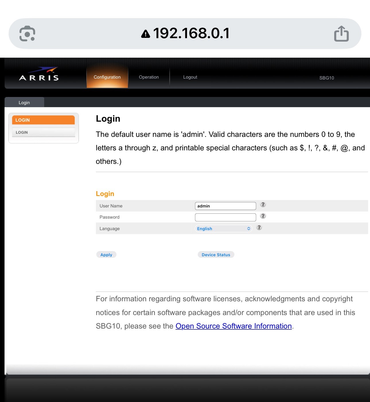 ARRIS SBG10 SURFboard AC1600 Dual-Band Cable Modem Router – Black