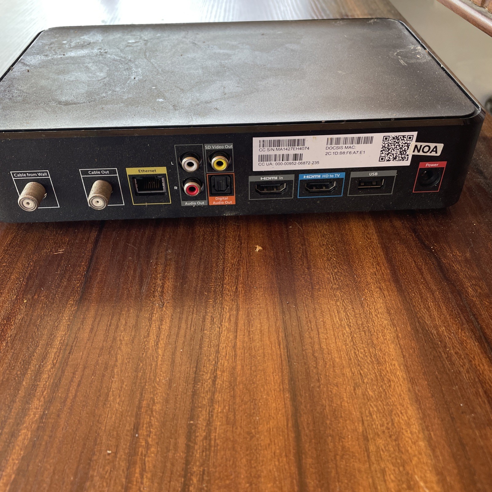 Lot Of 4 Netgear Routers Modems N300 + Cable Box Untested As Is Parts Repair
