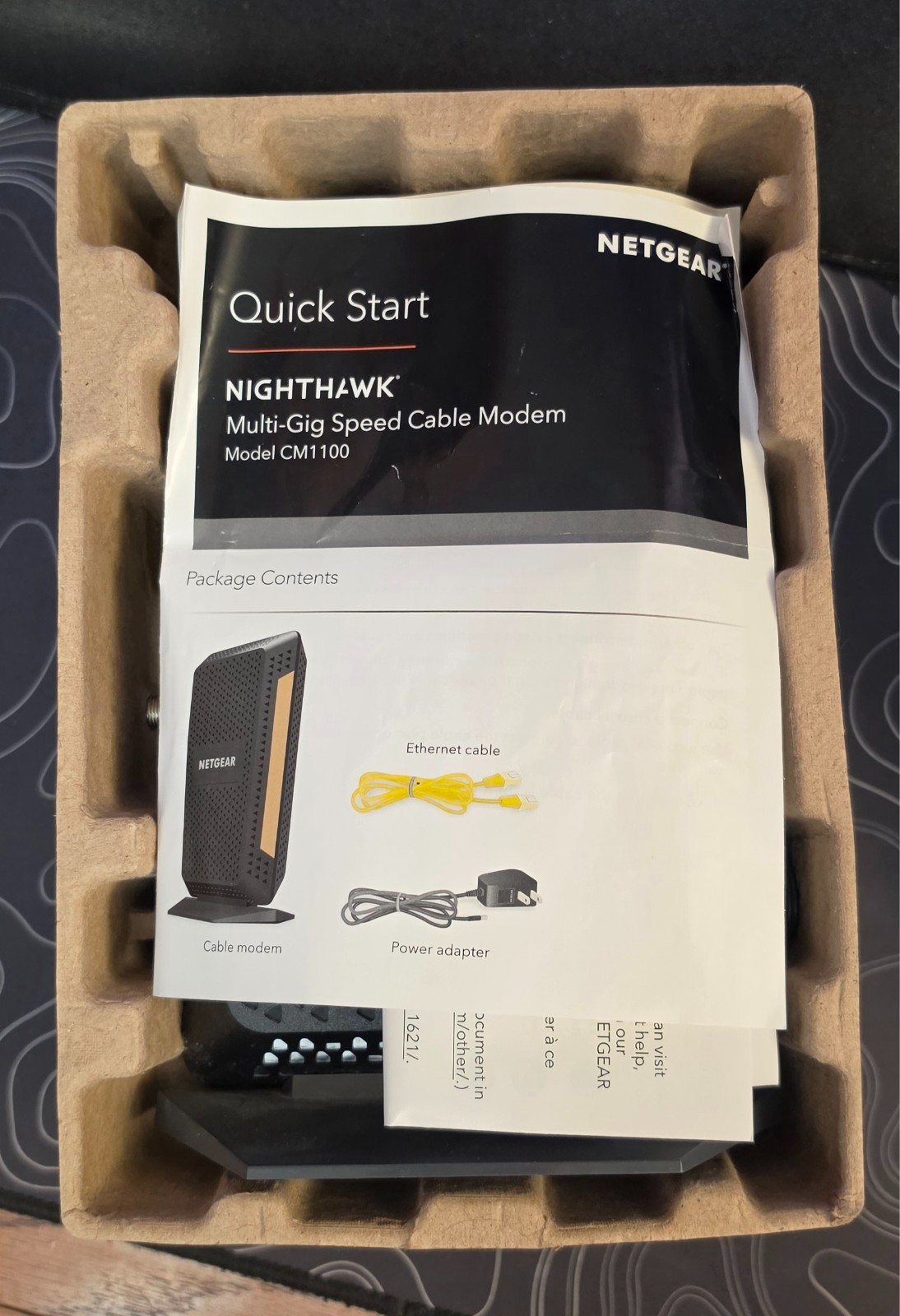 NETGEAR Nighthawk CM1100 Cable Modem