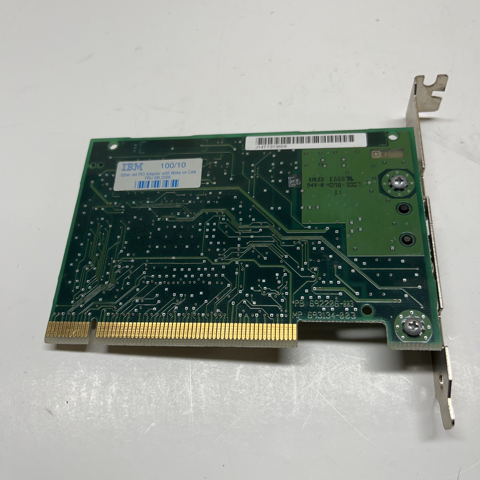IBM 100/10 Ether Jet PCI Adapter FRU 08l2566 698480-001