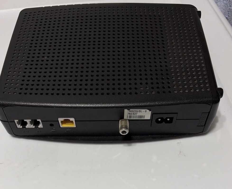 Arris TM822A Telephony Cable Touchtone High Speed Modem DOCSIS 3.0 TM02DLD822