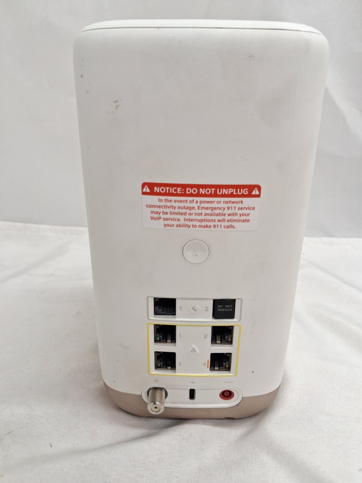 Cox CGM4981COX Triband Wifi Router No Power Cord JG