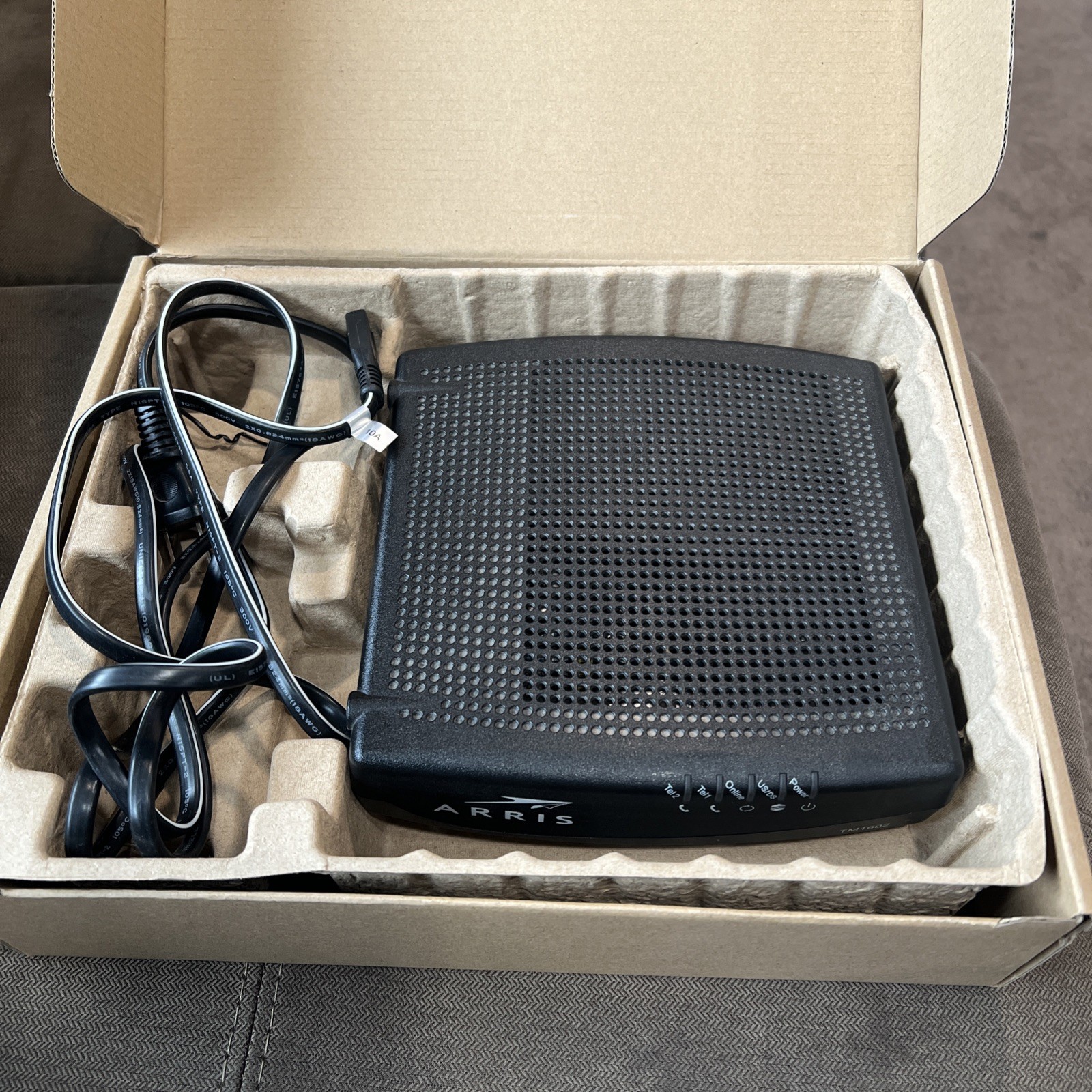 🔥Used ARRIS TM1602A Cable Telephony Modem DOCSIS 3.0