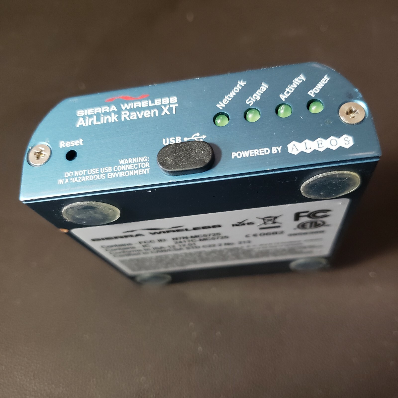 Sierra Wireless Raven XT V2221-V Airlink USB Aleos Connectivity