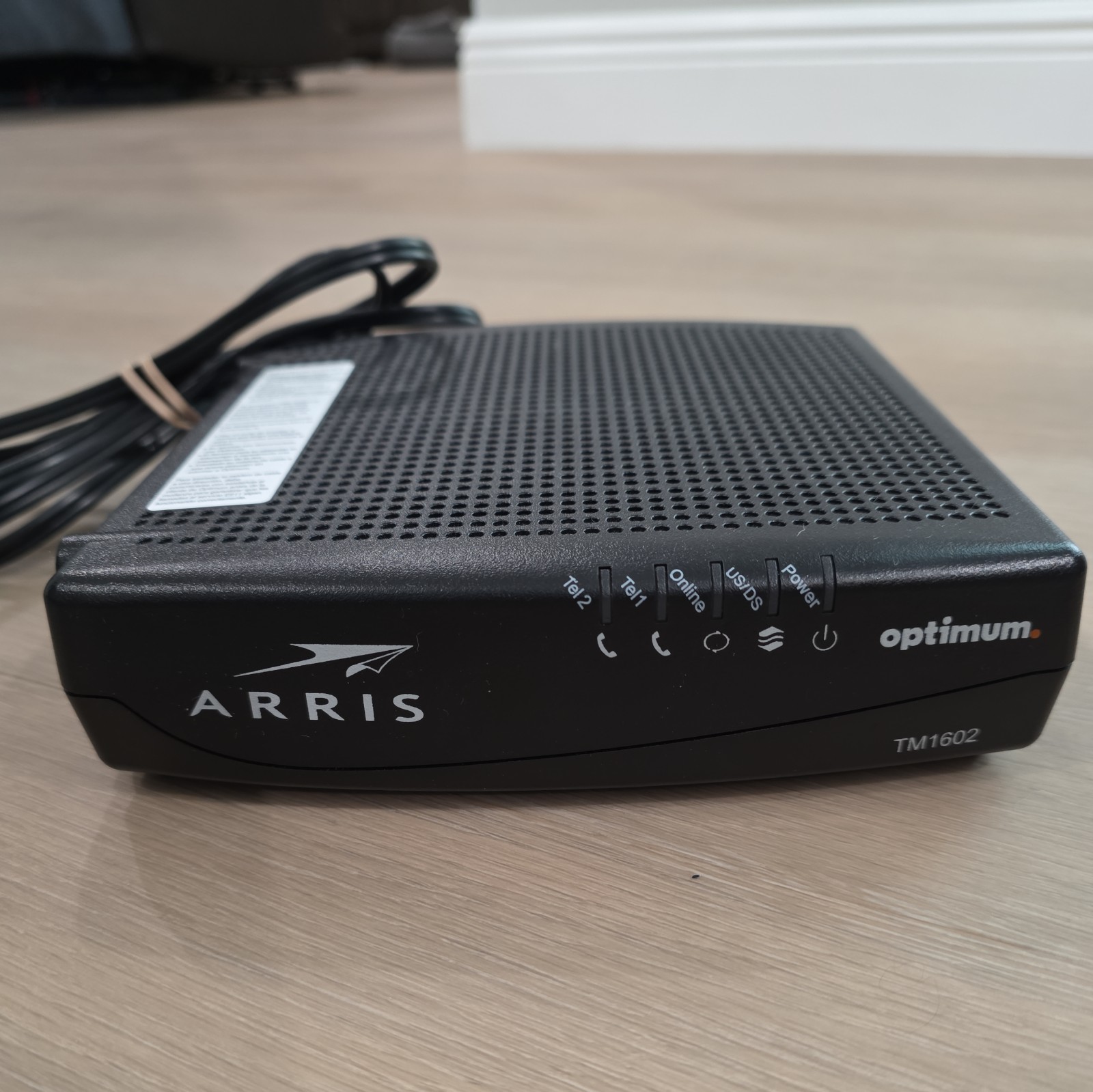 ARRIS TM 1602 for Optimum CABLE BOX MODEM ROUTER