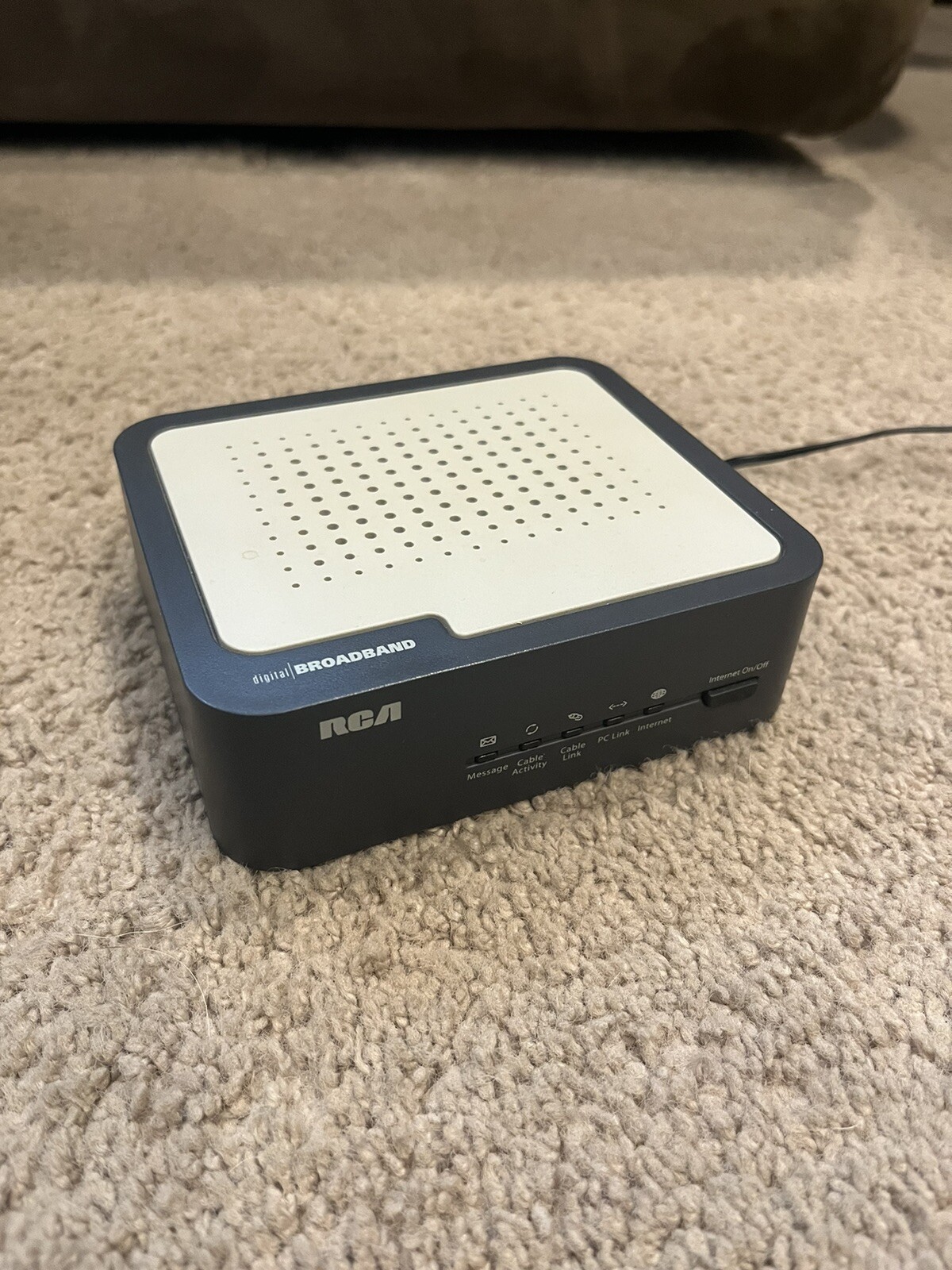 RCA Model: DCM325 Digital Broadband with 12VDC and Cat.5 Ethernet Cable