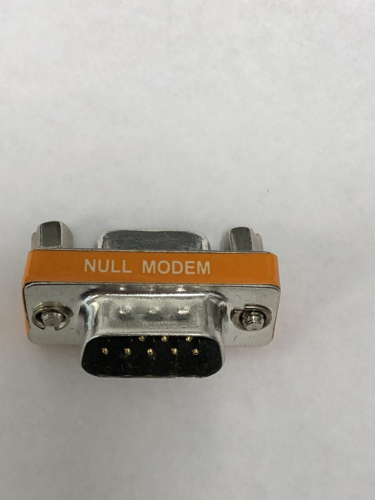 NEW Adapter Null Modem DB9 pin Male to Female | Female to Male
