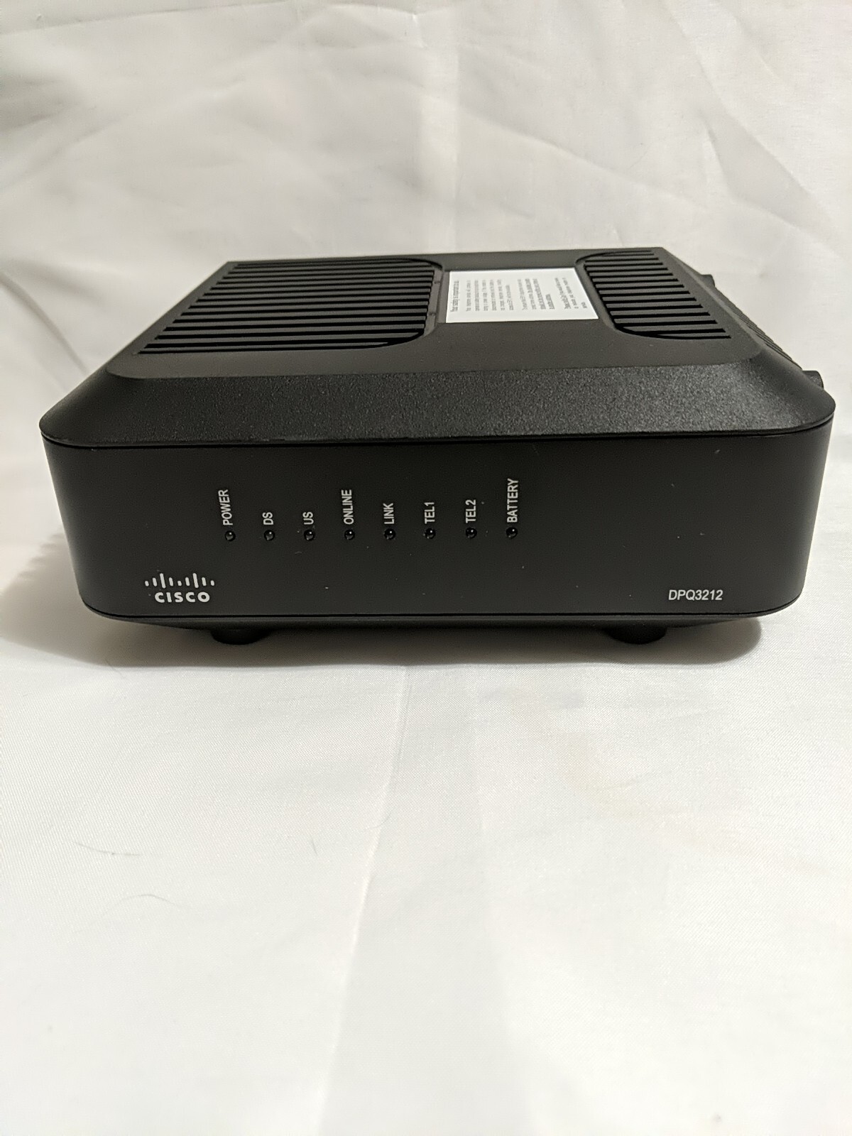 Modem- Cisco DPQ3212 Internet Cable Modem DOCSIS 3.0 EMTA