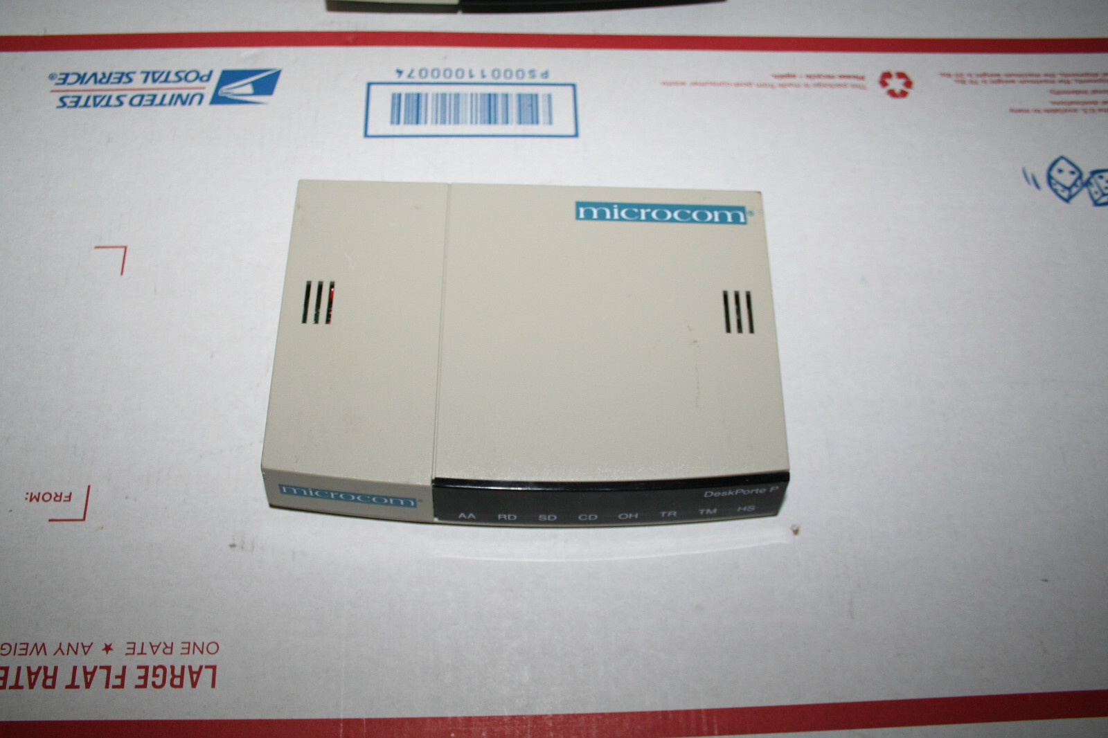 Lot of 3 Vintage 1997 Microcom DeskPorte 28.8P P Modem – Untested parts or repai