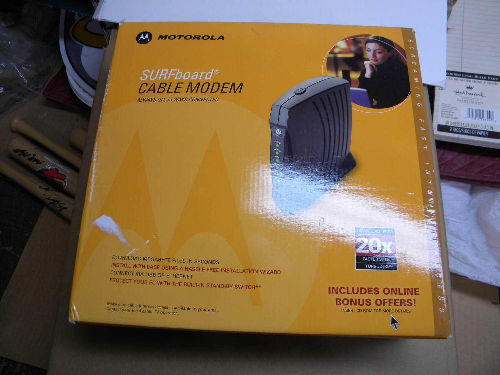 Motorola SB5120 SurfBoard Cable Modem ~ New in Sealed Box