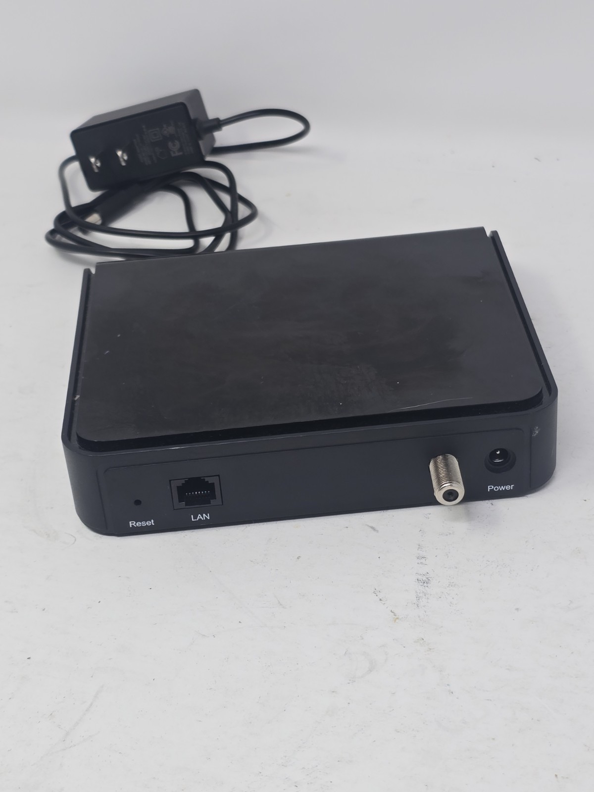 Sercom Model DM1000 Modem with Power Cord and Coax Cable Excellent Condition