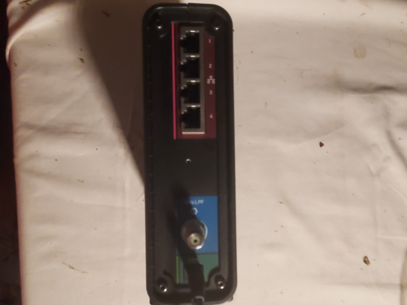 ARRIS SURFboard SBG 6580-G228 Cable Modem, Wi-Fi Router w/Charger an Coax cable
