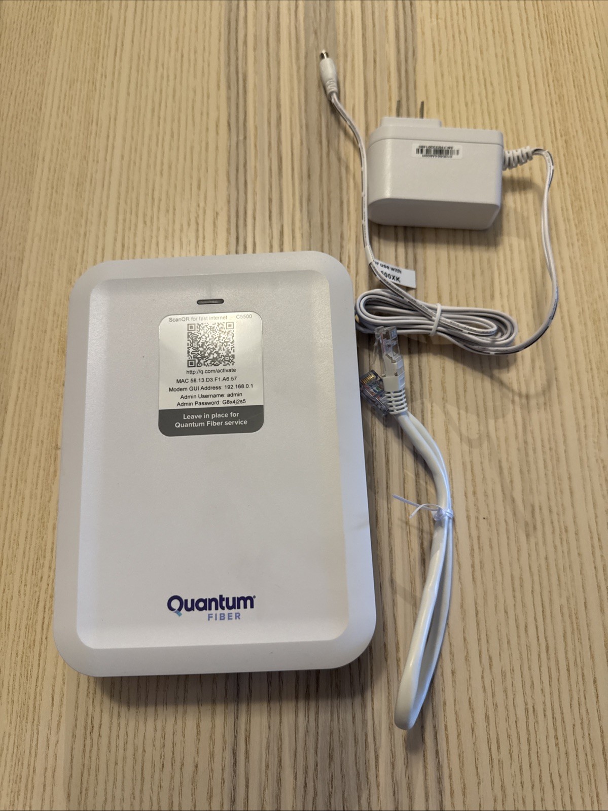 Quantum Fiber C5500XK High Performance Modem Kit C5510XK
