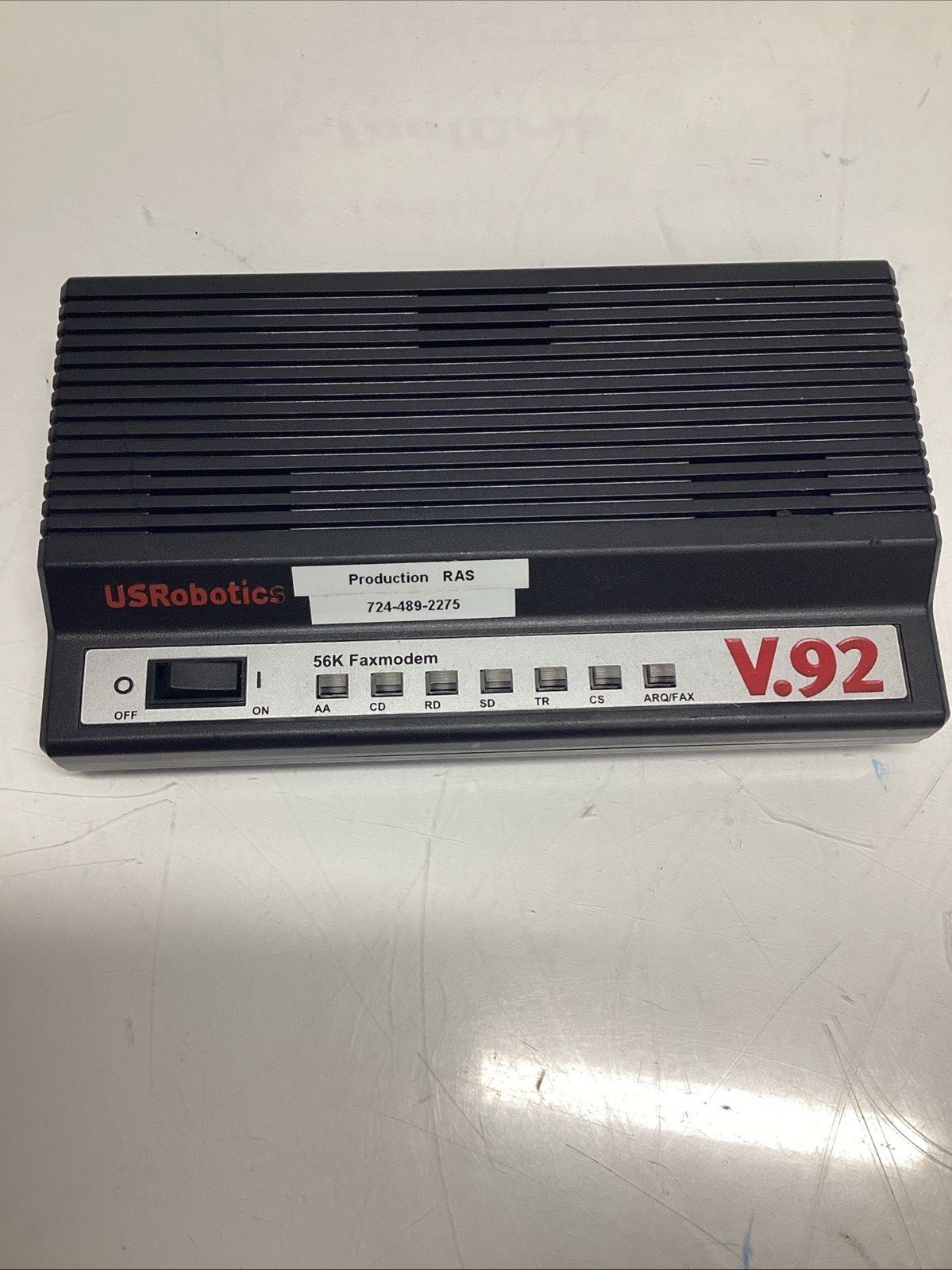 USRobotic 5686G V92 External Faxmodem P-447