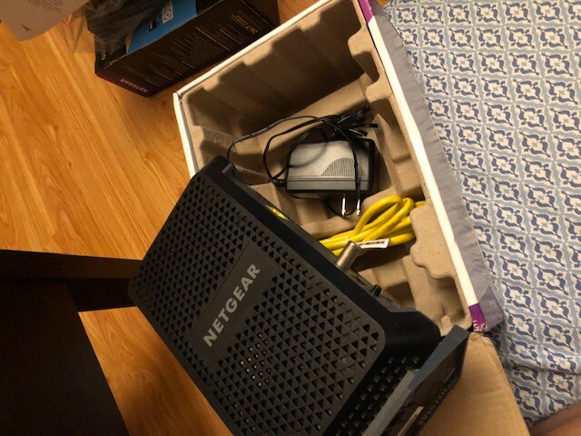 NETGEAR CM600 HIGH SPEED CABLE MODEM DOCSIS 3.0 XFINITY SUPPORT