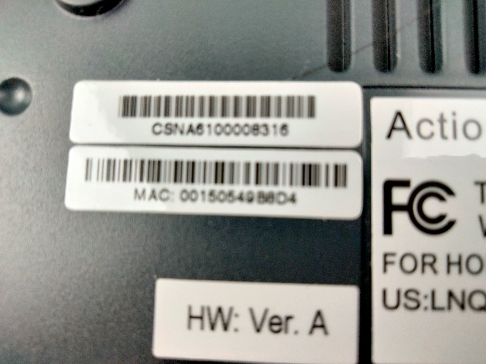 New ActionTec DSL Modem With Wireless Gateway GT701 Same Day Shipping