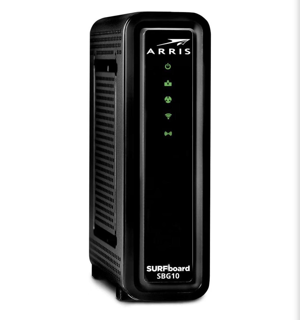 ARRIS SBG10 SURFboard AC1600 Dual-Band Cable Modem Router – Black