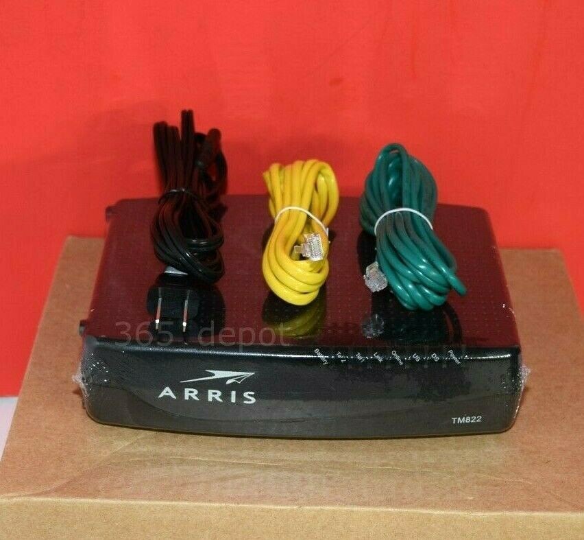 Arris TM822G DOCSIS 3.0 Cable VoIP Telephony Modem Comcast Cox Xfinity WOW