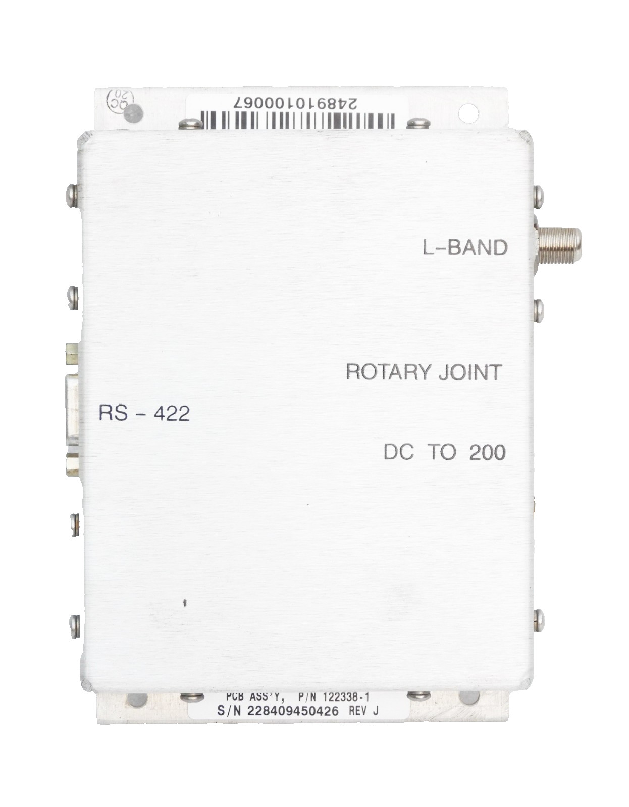 SEATEL MARINE 3-CHANNEL 75 OHM RF SIGNAL VSAT TVRO FSK MODEM ASSEMBLY PCB UNIT