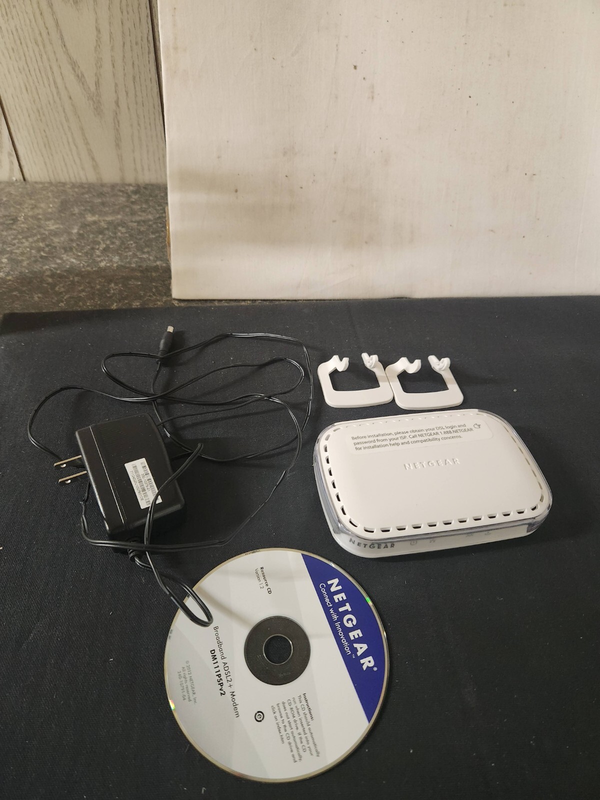 Netgear Broadband ADSL2 + Modem DSL DM111PSP White