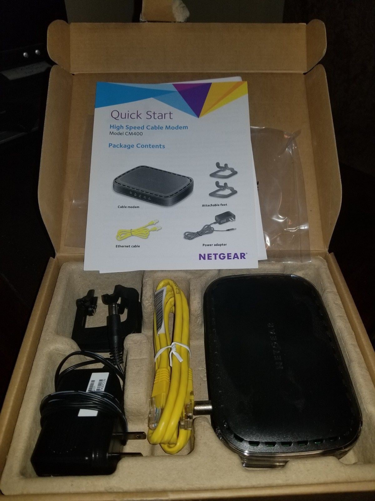 Netgear CM400 DOCSIS 3.0 High Speed Cable Modem