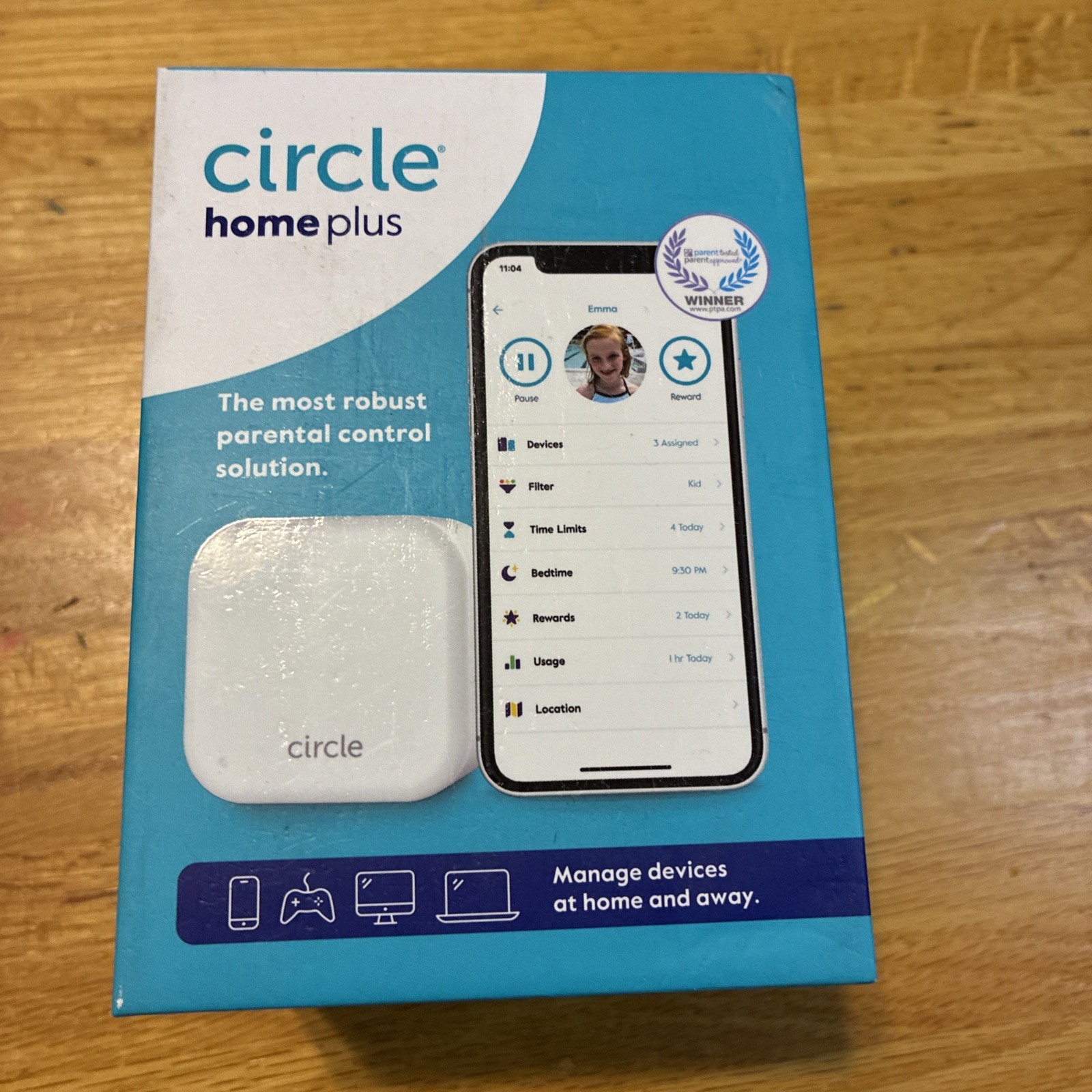 Circle Home Plus Parent Control Hub Device SLVH2-25-US