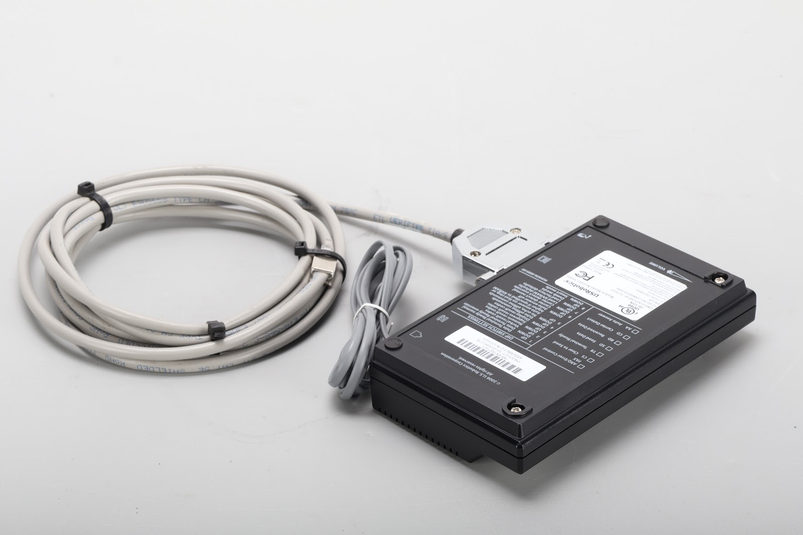 USRobotics 5686G 56K Fax Modem USR5686G With Com Cable – No Power Supply
