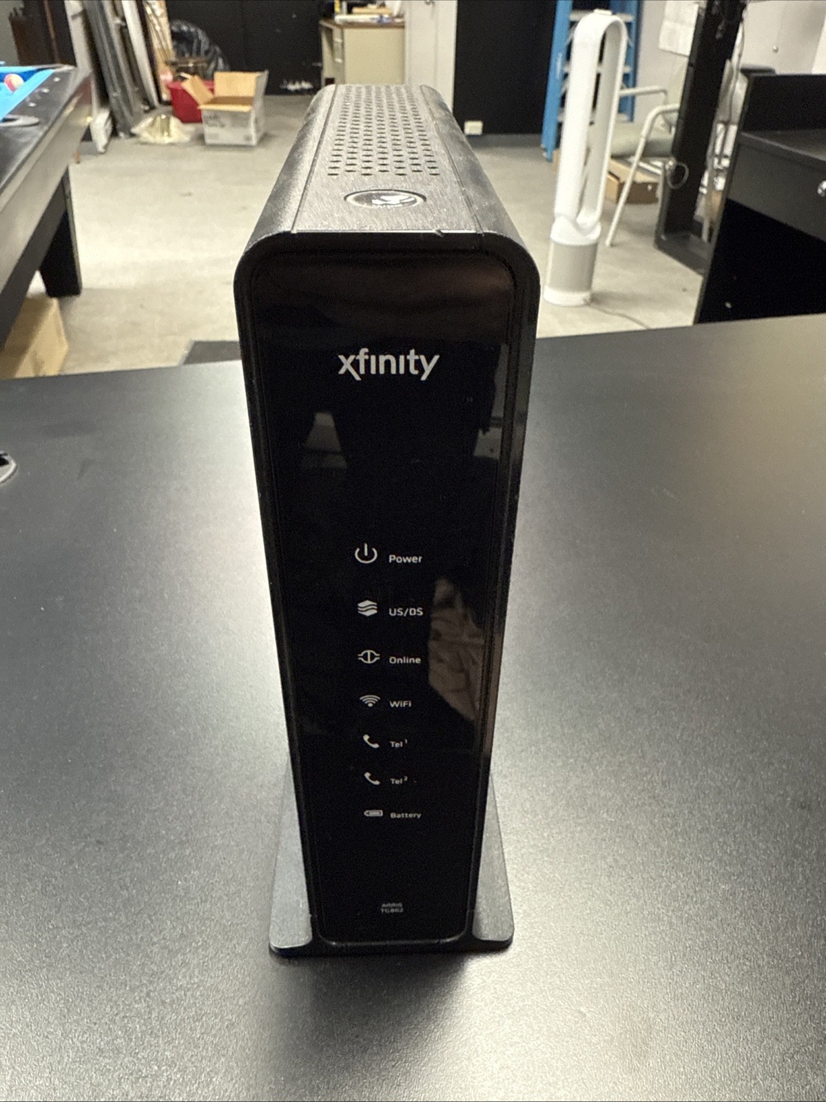 Xfinity Arris Router Model: TG862G/CT