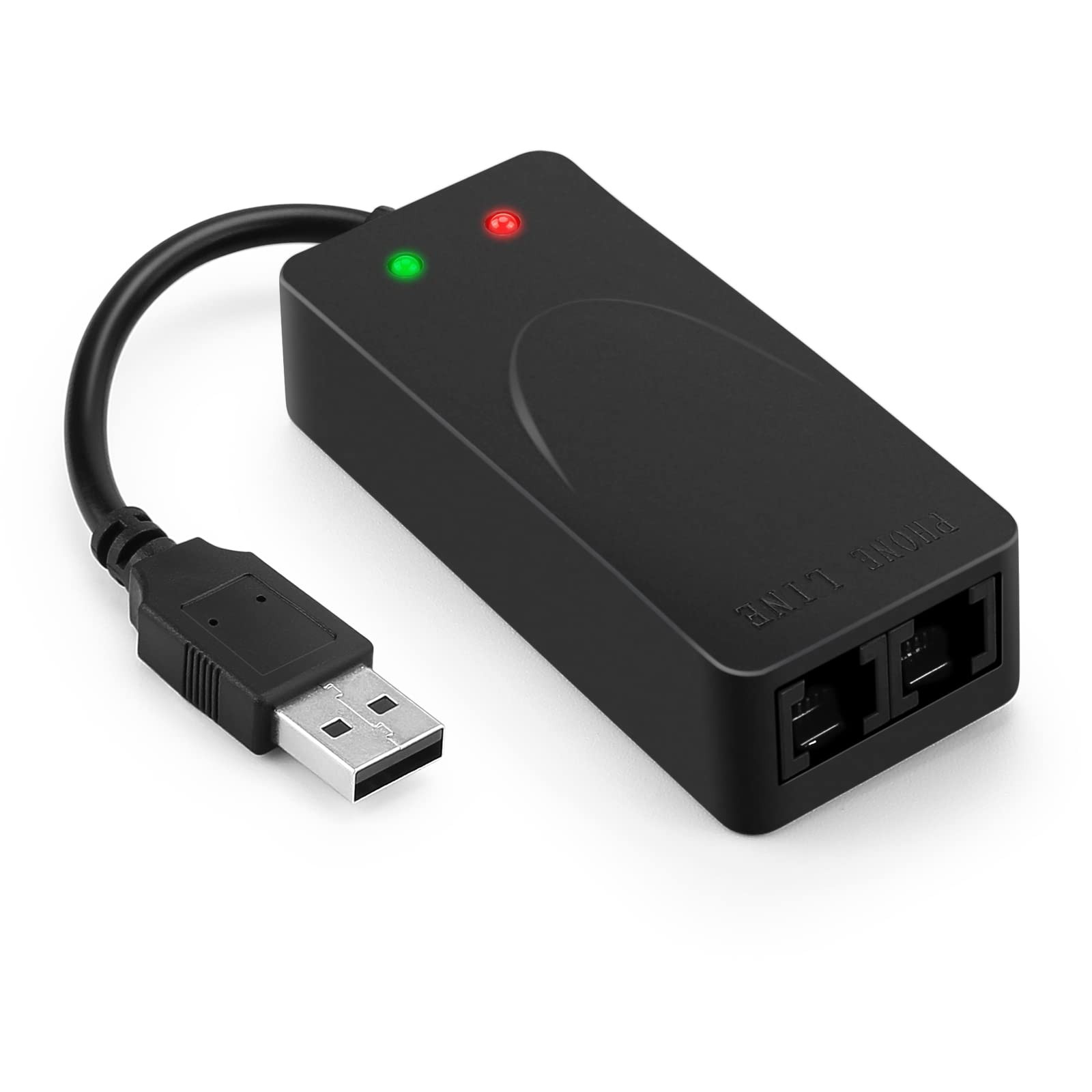 AGPtek External USB 2.0 3-in-1 Data Voice Dial Up Modem 56K V.92 V.90