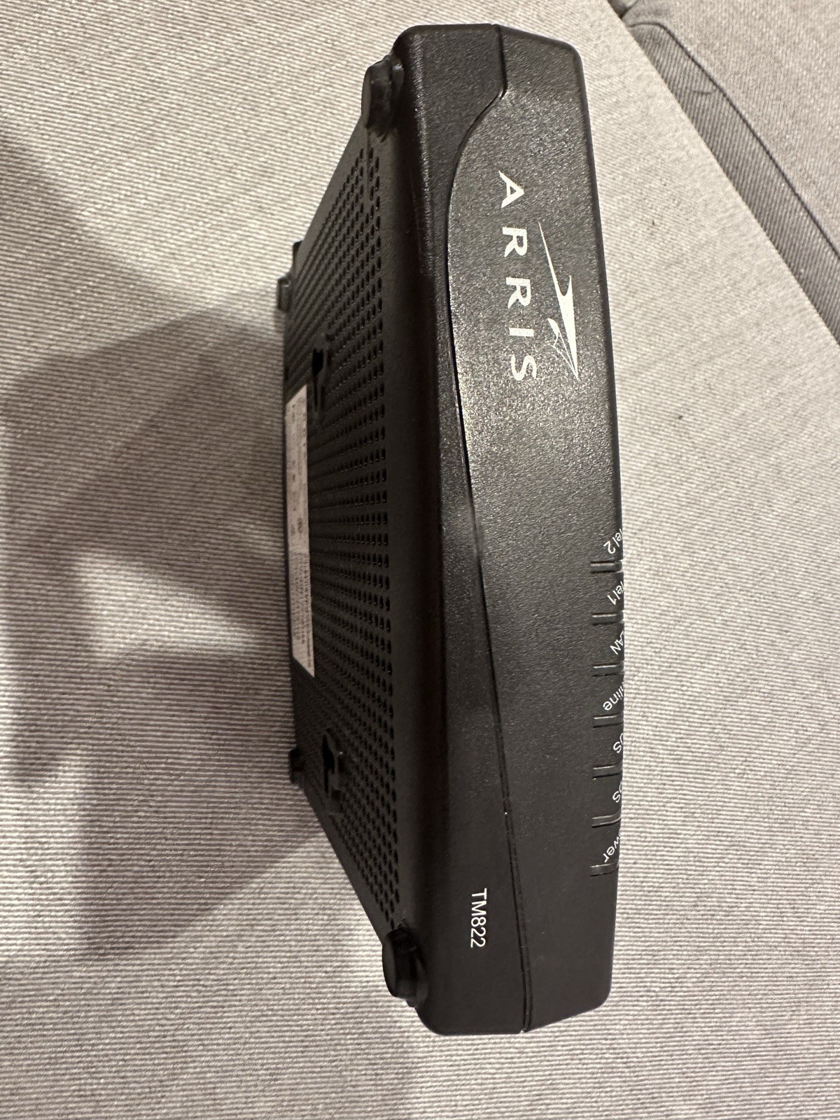 Arris Cable Modem Model TM822A Black