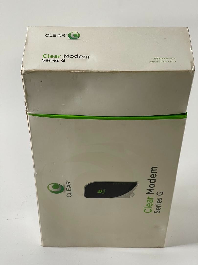 Clear Modem Series G New in Box