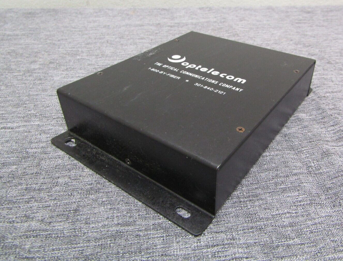 OPTELECOM FIBER OPTIC MODEM MODEL 3710AR