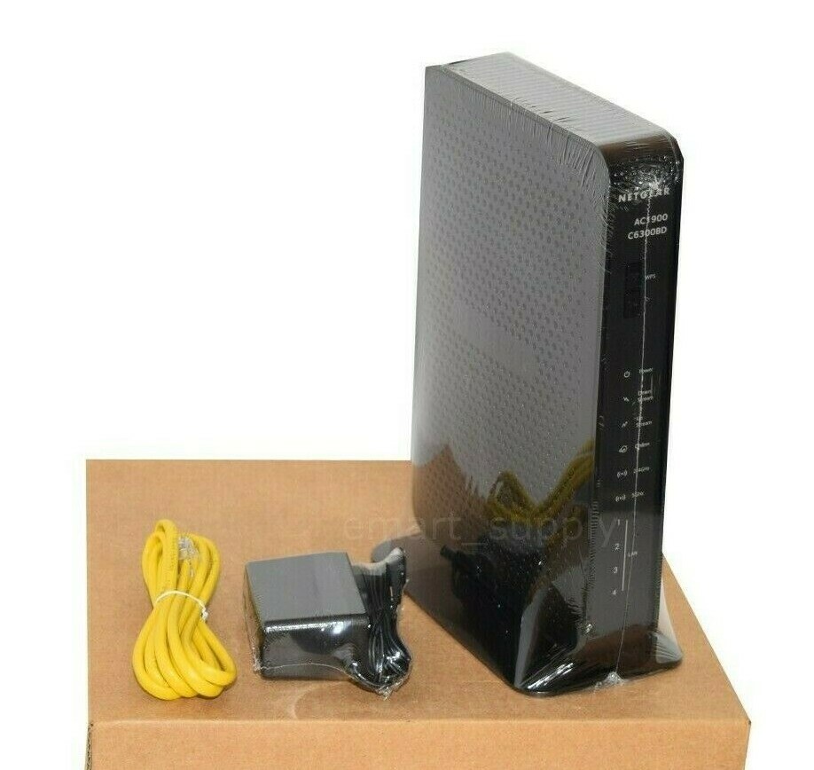 NETGEAR C6300BD AC1900 DOCSIS 3.0 Cable Modem WiFi Router Comcast Xfinity COX