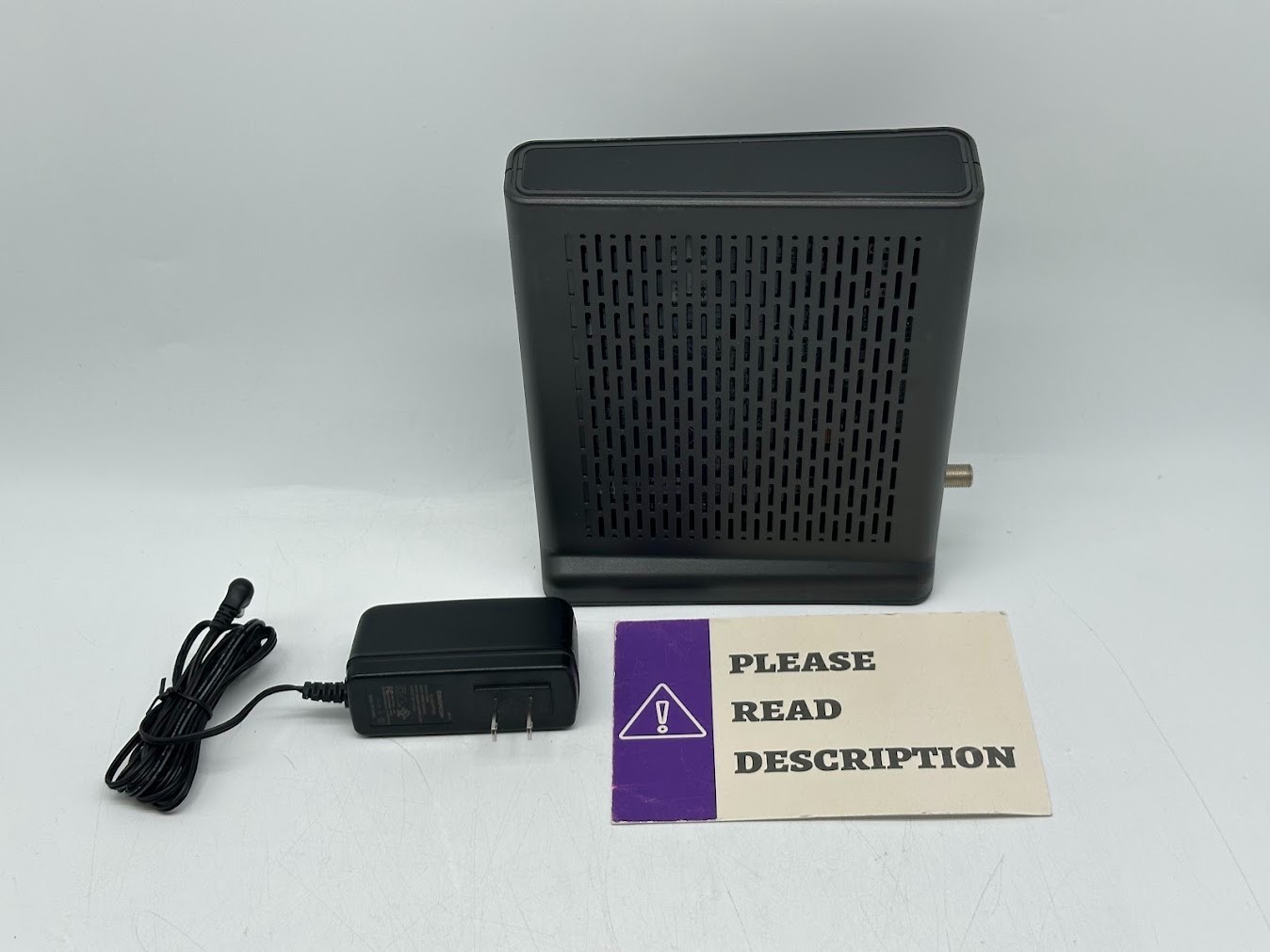 ARRIS (T25) – Cable Modem – Fast DOCSIS 3.1 Gigabit Cable Modem -READ/FOR PARTS