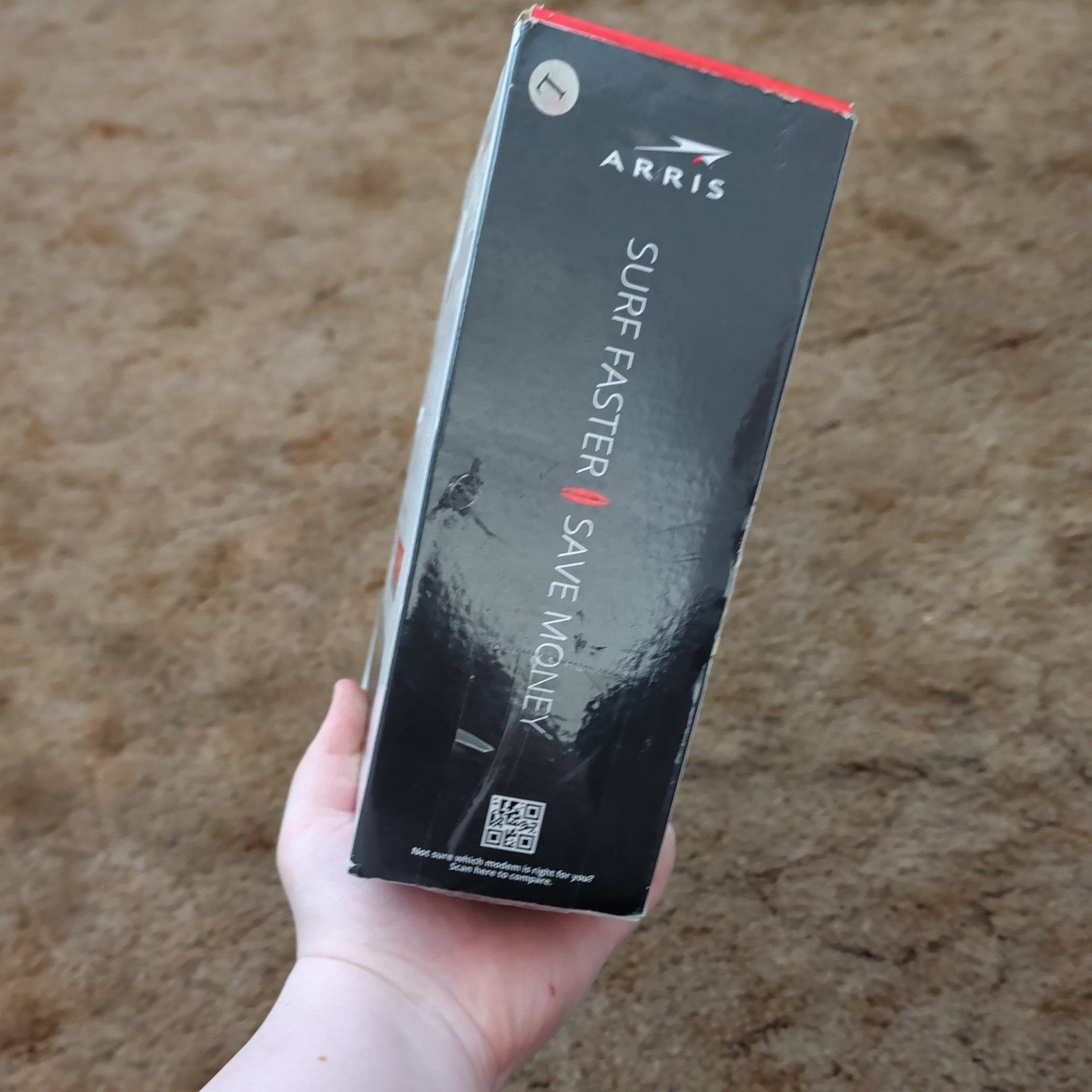 ARRIS SURFboard SBV3202 32×8 Docsis 3.0 Black Cable Modem Computer Internet