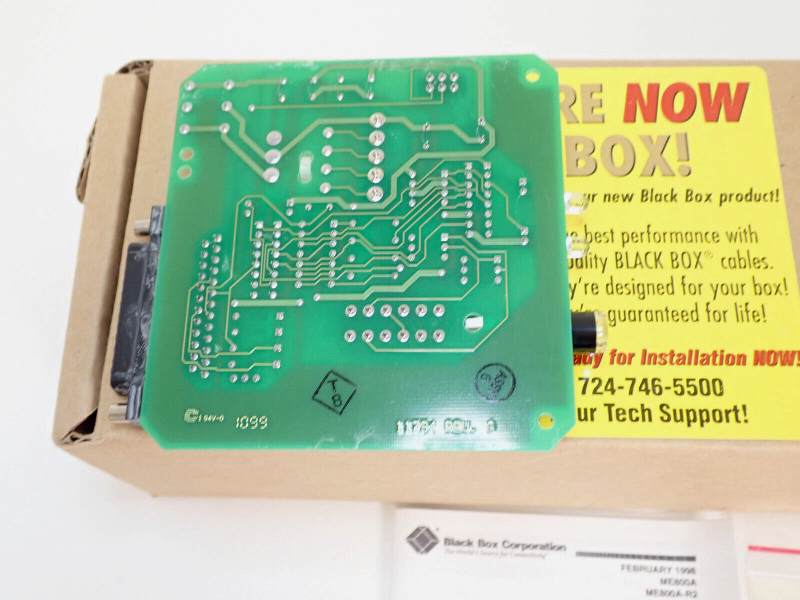 1 – BLACK BOX ME805C-R2 SHORT-HAUL MODEM B