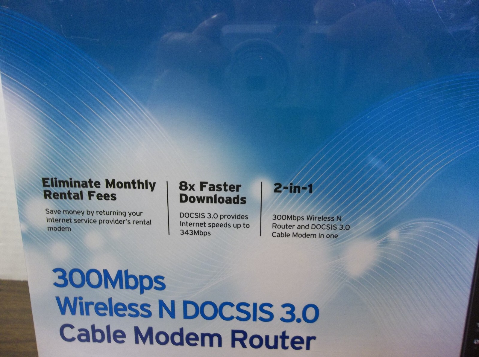 TP-Link TC-W7960 300Mbps Wireless N DOCSIS 3.0 Cable Modem Router NEW SEALED