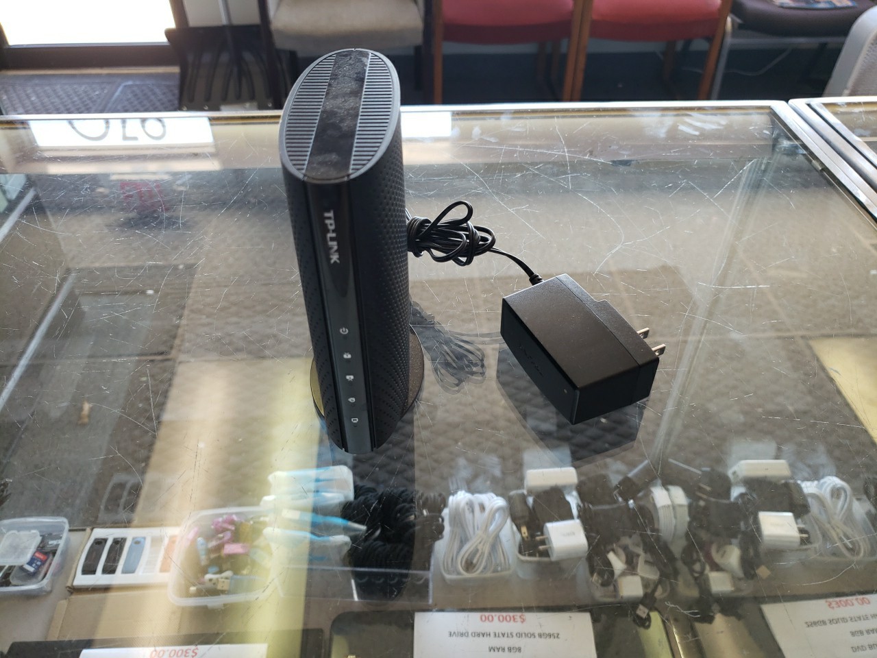 TP-LINK TC-7610 DOCSIS 3.0 Cable Modem with Power Adapter free ship