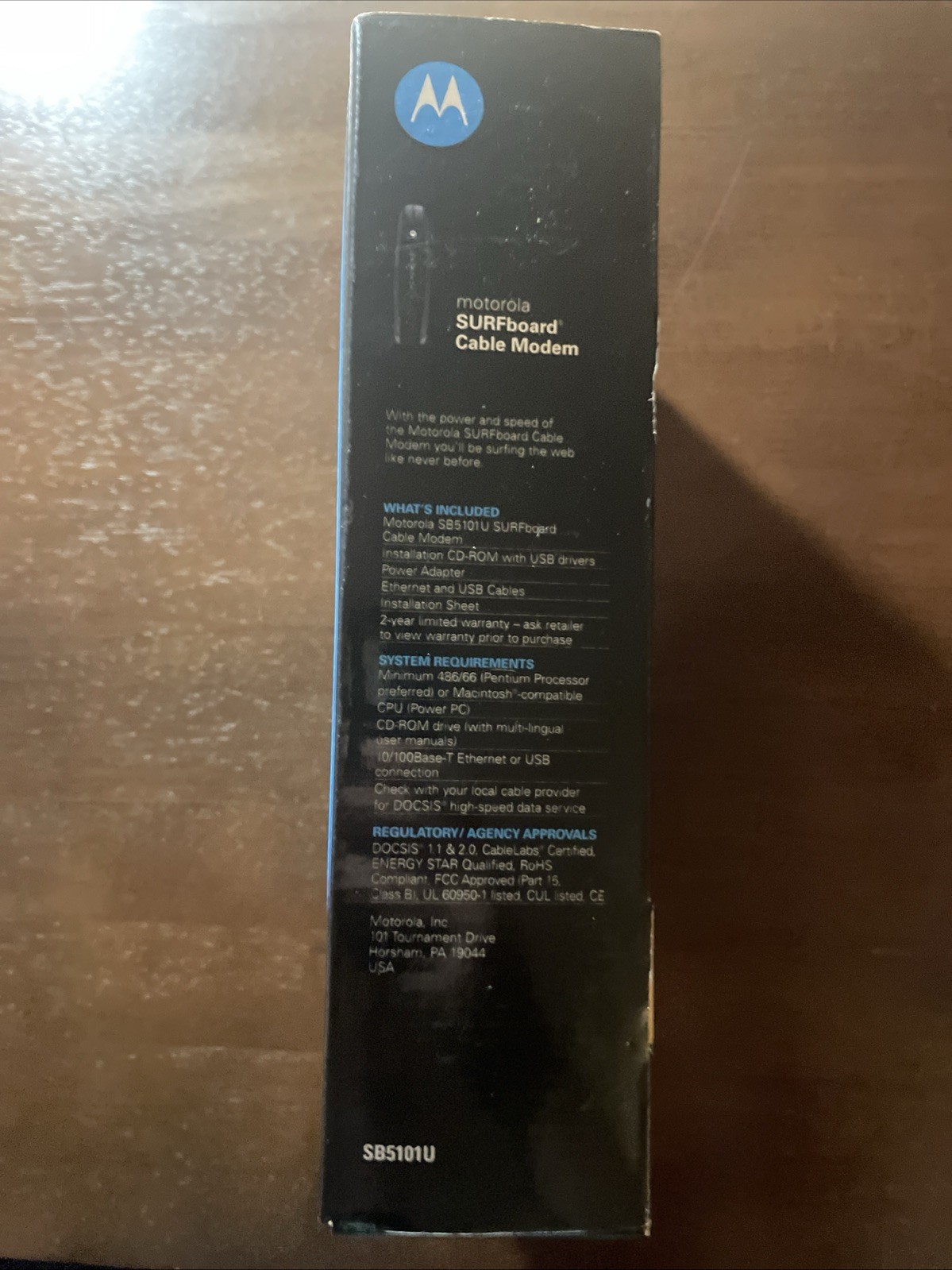 New Motorola SURFboard SB5101U Cable Modem High Speed Internet ~ 38.91 Mbps