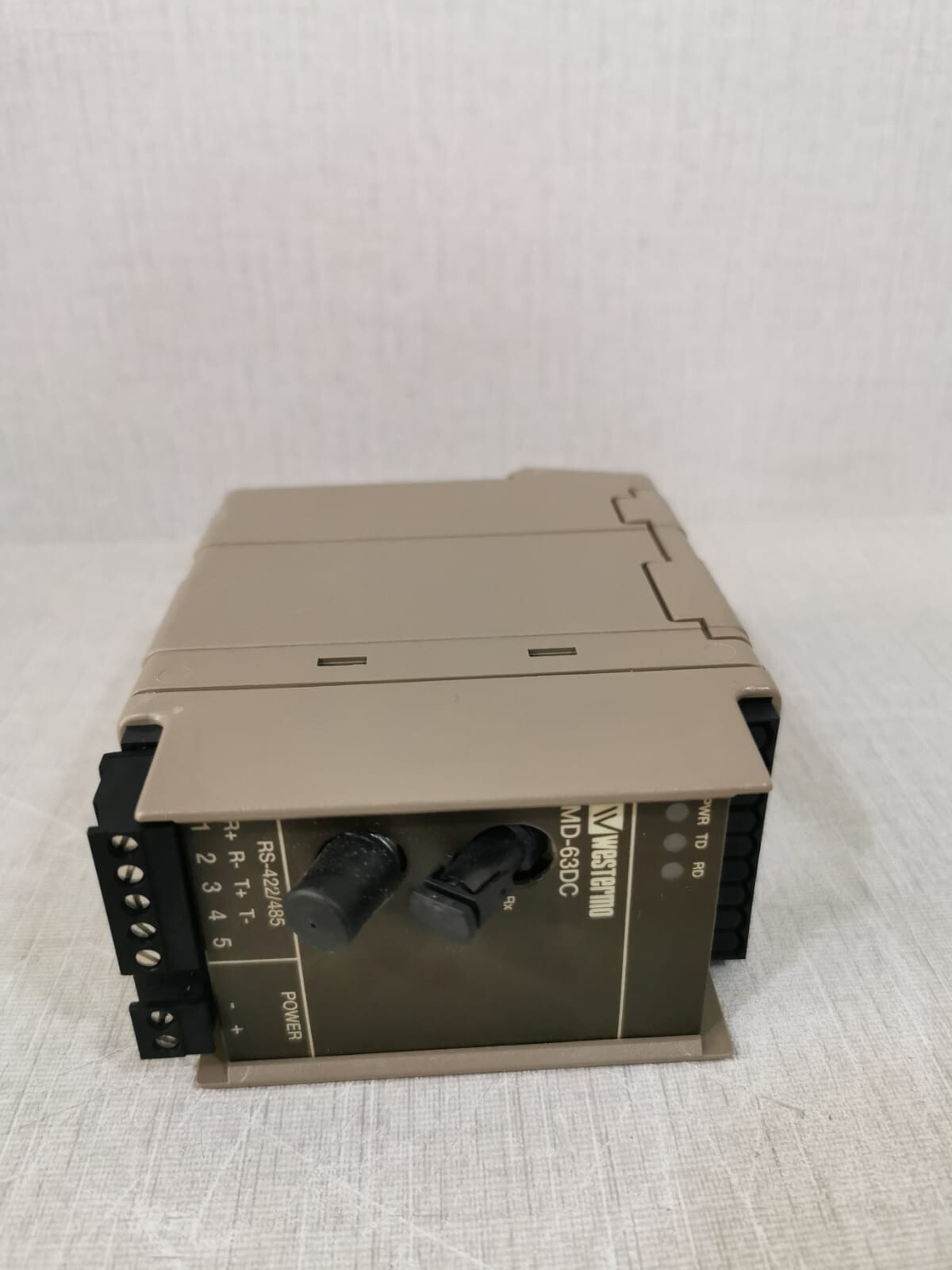 Westermo MD-63DC / MD-63ST SINGEL 3071-0401 Fibre Optic Modem