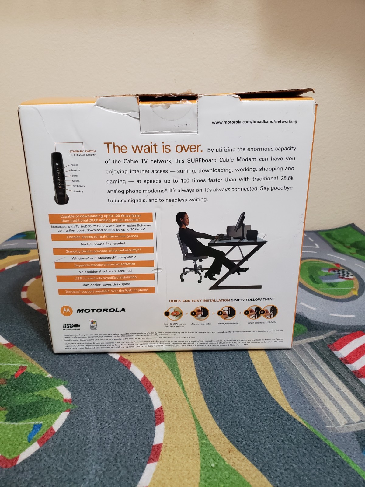Motorola Surfboard SB5120 Cable Modem