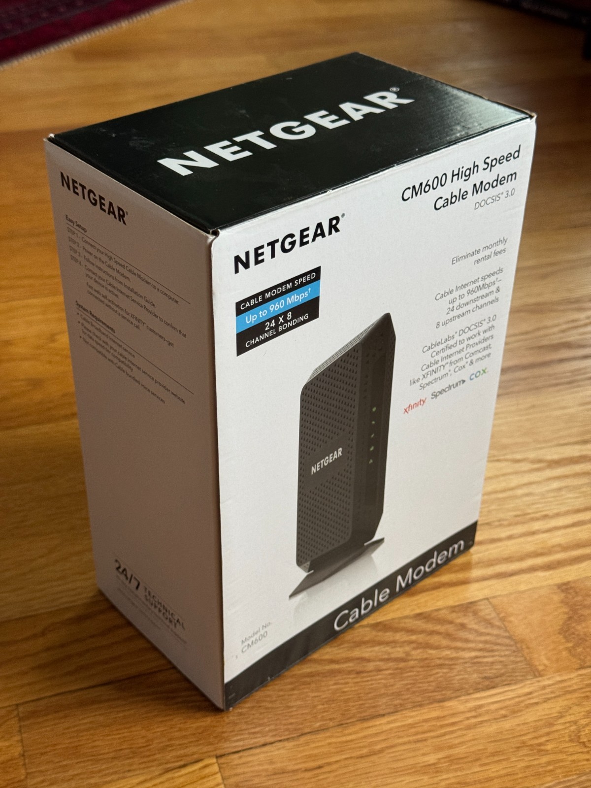 NETGEAR CM600-1AZNAS 960Mbps DOCSIS 3.0 Cable Modem