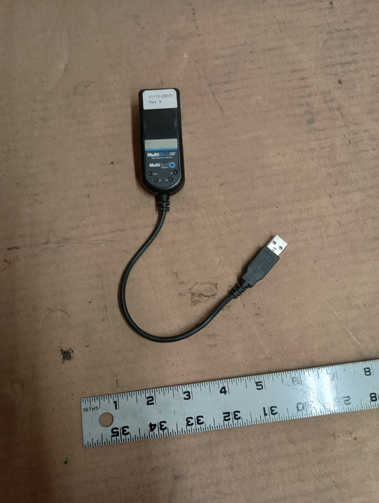 MULTITECH MULTIMOBILE USB MT5634MU 56K DATA/FAX MODEM Excellent Pre Owned Cond