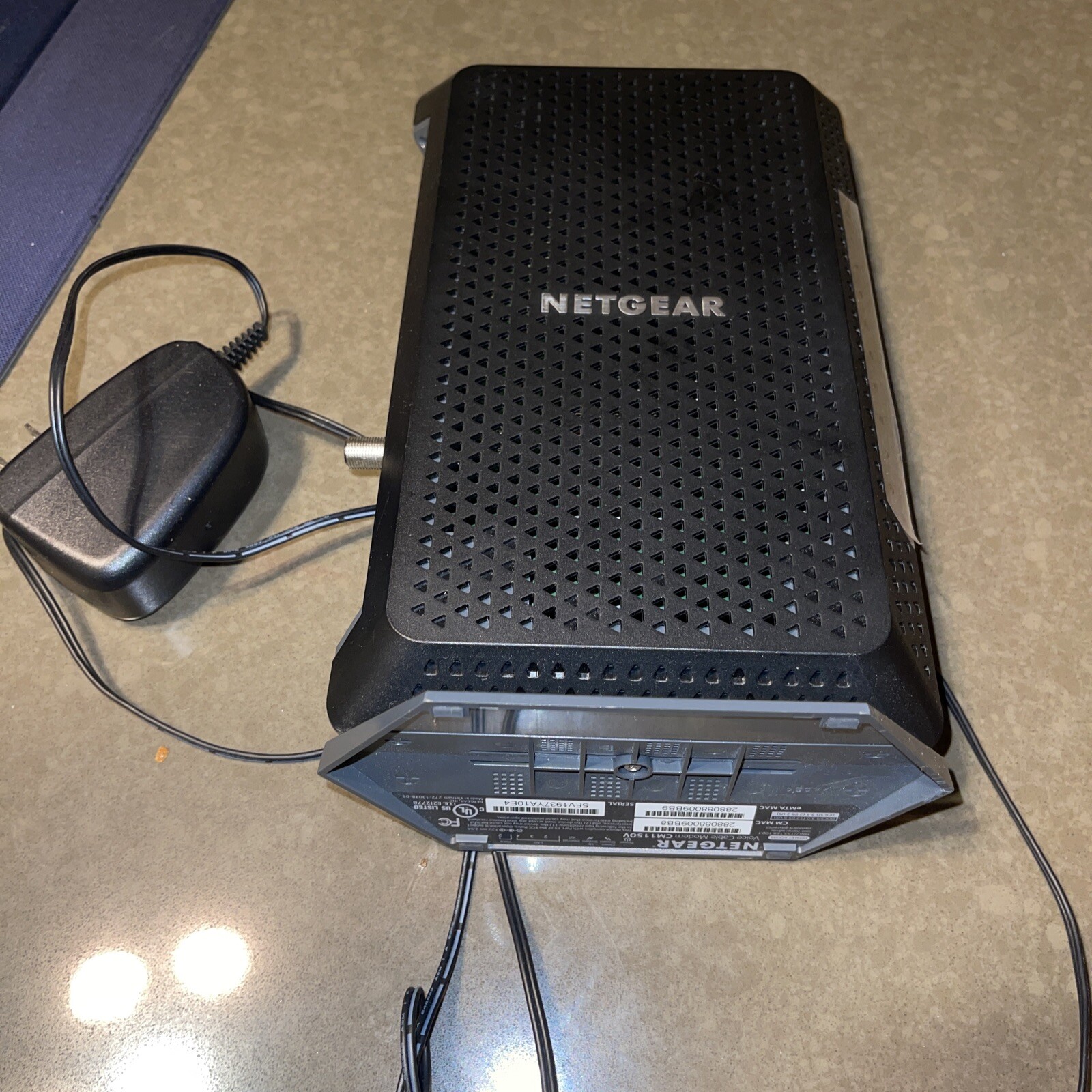NETGEAR CM1150V Nighthawk Multi-Gig Speed Cable Modem for XFINITY Voice
