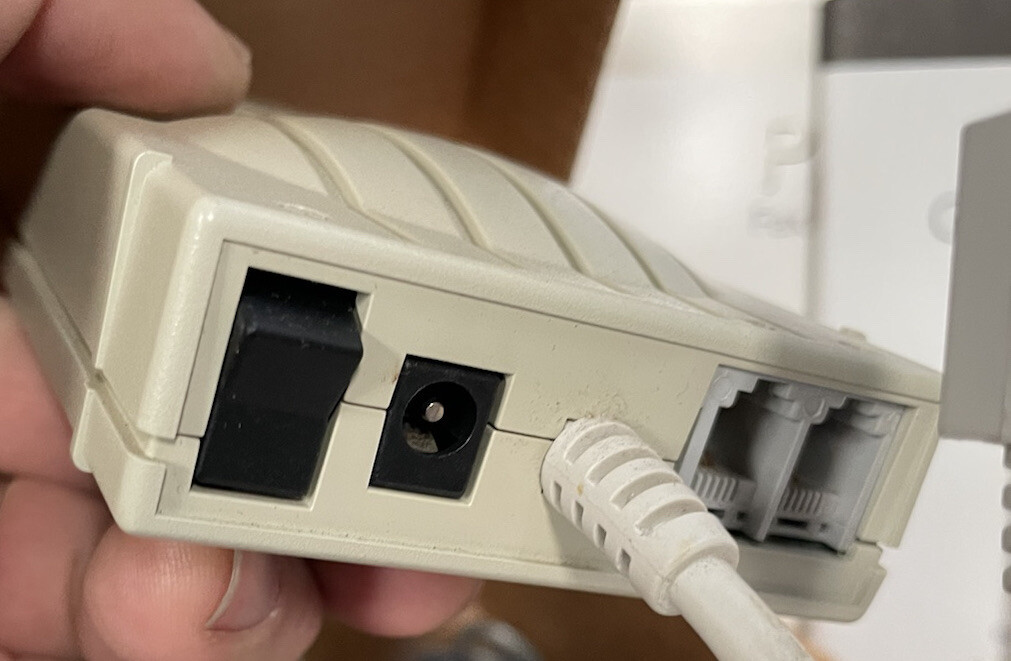 Global Village TELEPORT PLATINUM 33.6 KBPS fax/modem Power Macintosh – Complete