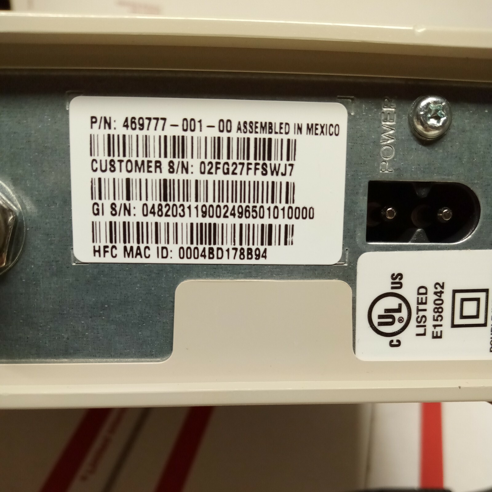 Motorola SURFboard SB4100 SB4100 38 Mbps