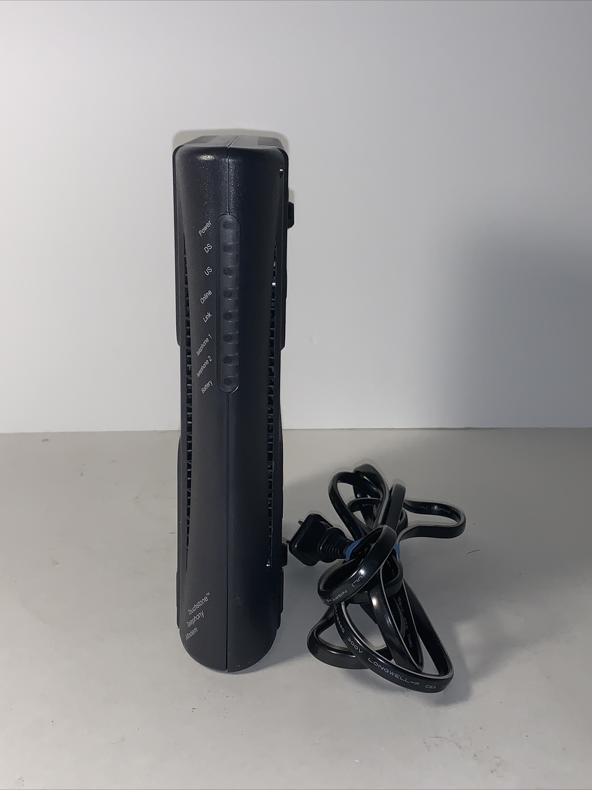 Arris Model TM502G Wireless Telephony Modem – Black Good Condition Tested Works