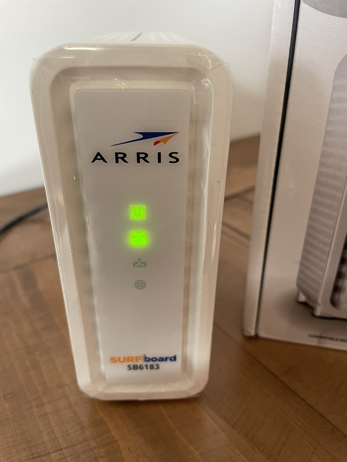 ARRIS SB6183 SURFBoard DOCSIS Speed 3.0 Cable Modem Xfinity Cox Spectrum – White