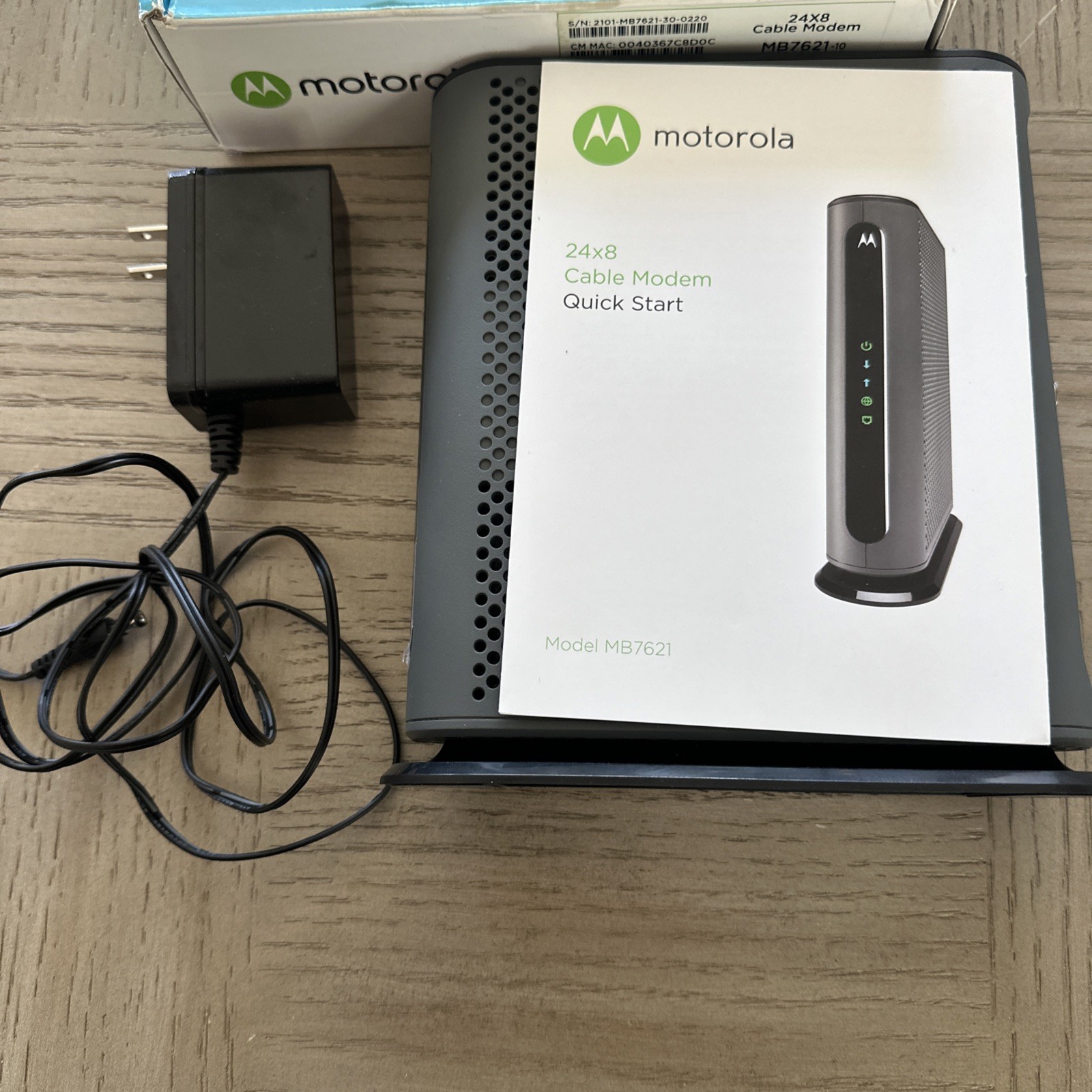 Motorola MB7621-10 1000 Mbps Modem